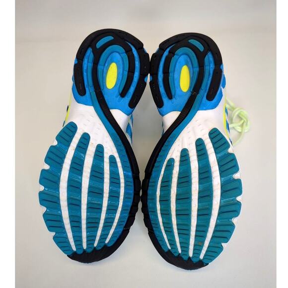 Adidas Womens Galaxy Elite Running Shoes Metallic Blue and Silver Size 8 - Picture 7 of 10